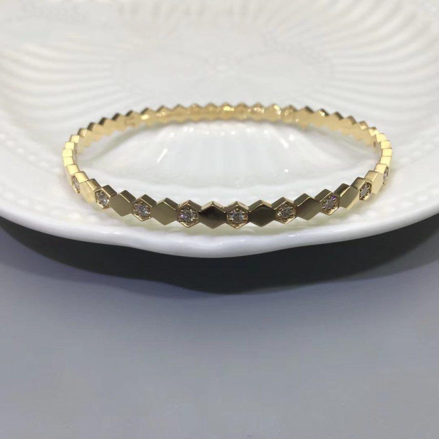 [Triumph Jewelry]BEE LOVE GOLD DIAMOND BRACELET