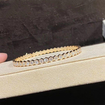 [Triumph Jewelry]BEE LOVE GOLD BRACELET FULL DIAMOND