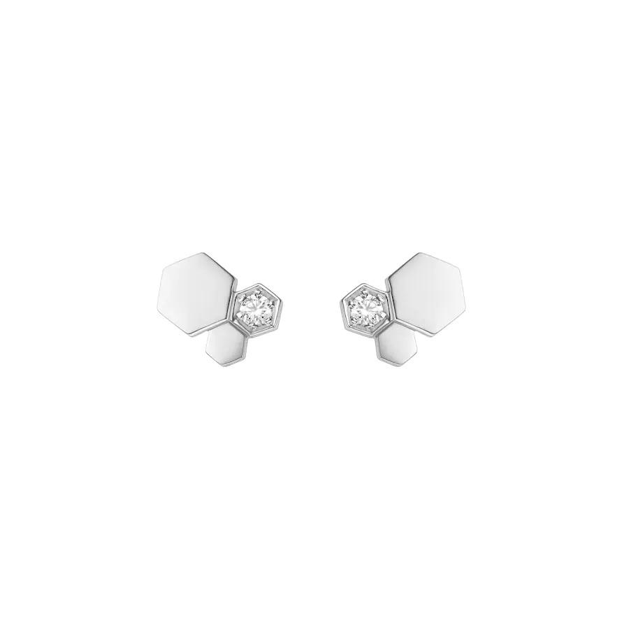 [Triumph Jewelry]BEE LOVE SILVER DIAMOND EARRINGS