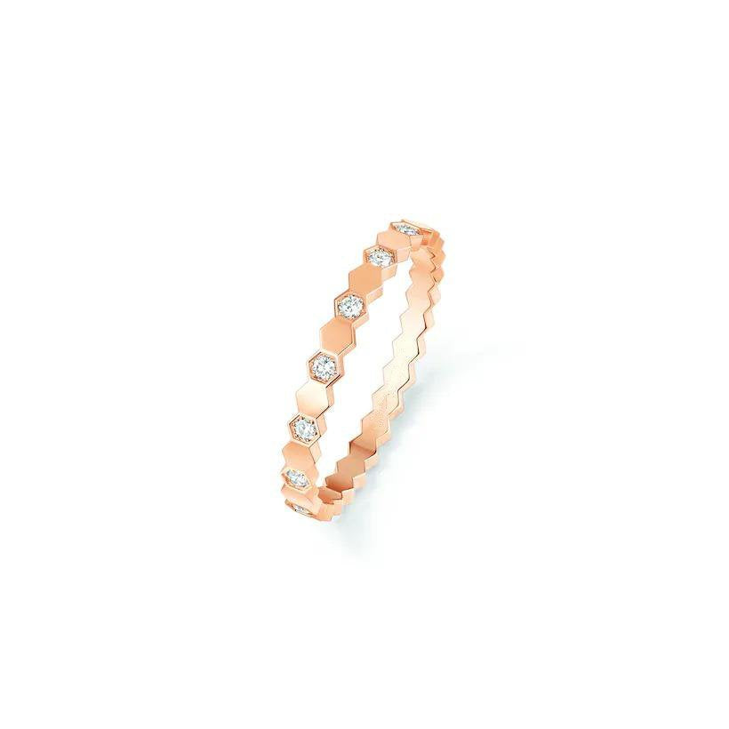 [Triumph Jewelry]BEE LOVE RING PINK GOLD DIAMOND