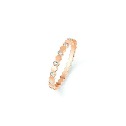 [Triumph Jewelry]BEE LOVE RING PINK GOLD DIAMOND
