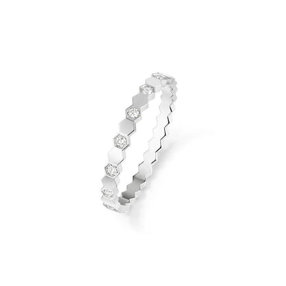 [Triumph Jewelry]BEE LOVE RING SILVER DIAMOND