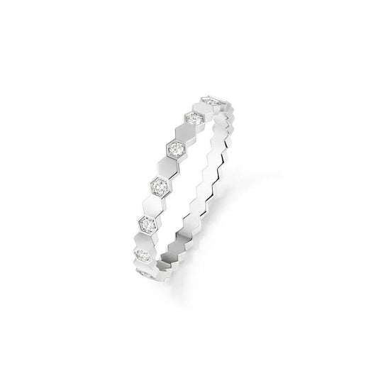 [Triumph Jewelry]BEE LOVE RING SILVER DIAMOND