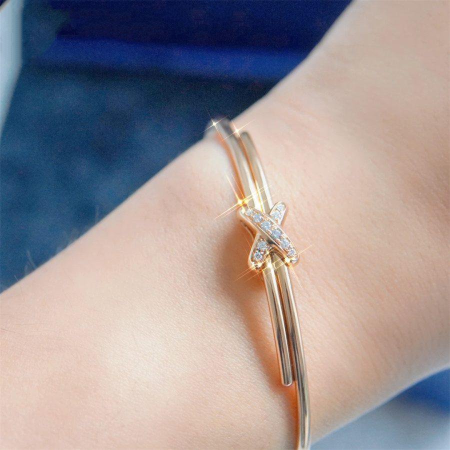 [Triumph Jewelry]JEUX DE BRACELET PINK GOLD DIAMONDS