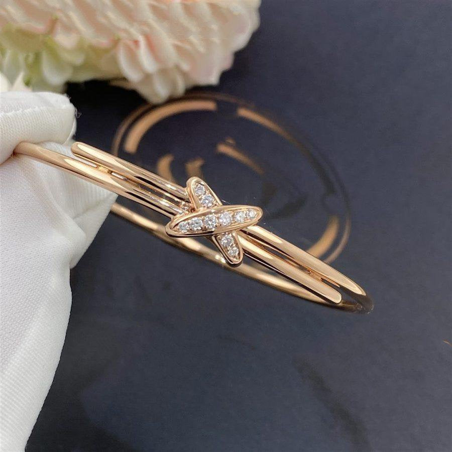 [Triumph Jewelry]JEUX DE BRACELET PINK GOLD DIAMONDS
