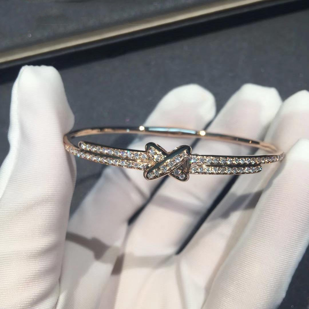 [Triumph Jewelry]JEUX DE BRACELET DIAMONDS PINK GOLD