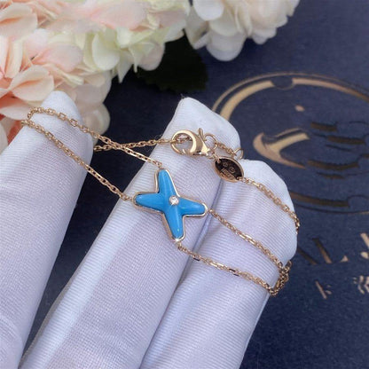 [Triumph Jewelry]JEUX BRACELET TURQUOISE PINK GOLD 1 DIAMOND