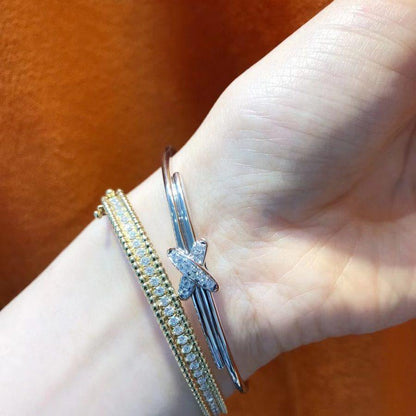 [Triumph Jewelry]JEUX DE BRACELET SILVER DIAMONDS