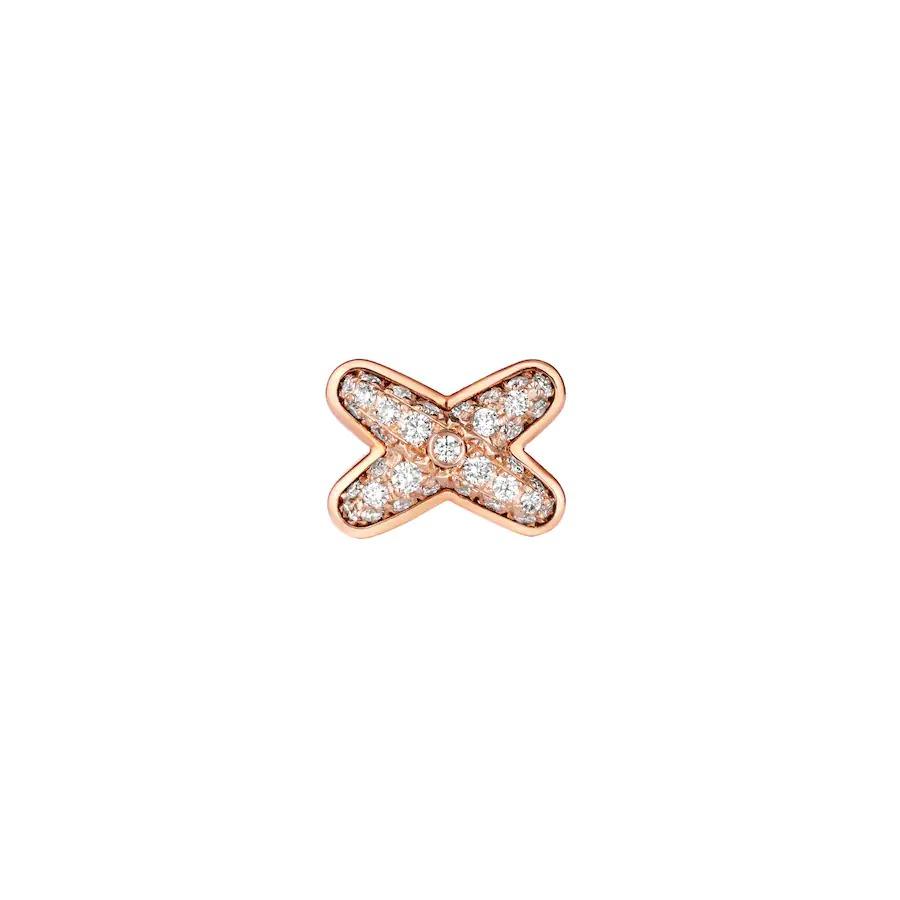 [Triumph Jewelry]JEUX DE PINK GOLD DIAMOND EARRINGS