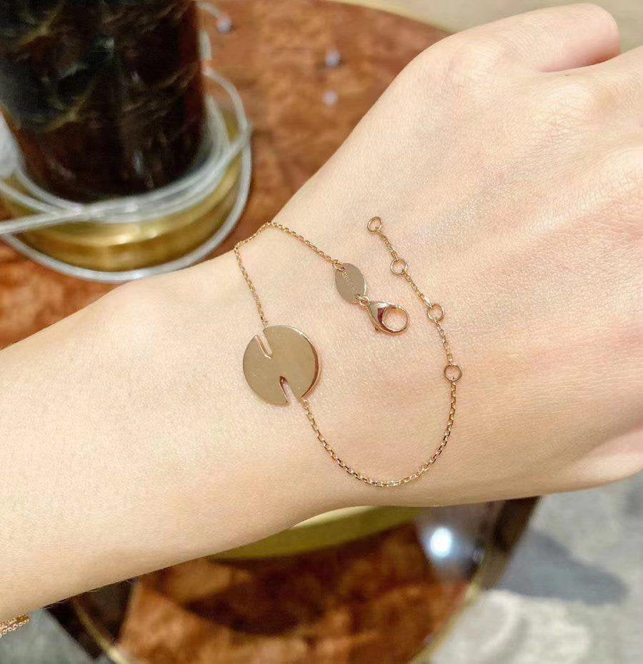 [Triumph Jewelry]JEUX DE BRACELET MOP PINK GOLD DIAMONDS