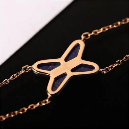 [Triumph Jewelry]Hollow Design Four-Leaf Clover Flower Shape Ring