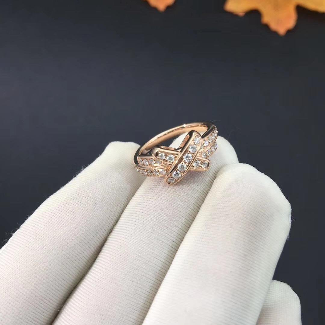 [Triumph Jewelry]JEUX DE RING PINK GOLD DIAMOND