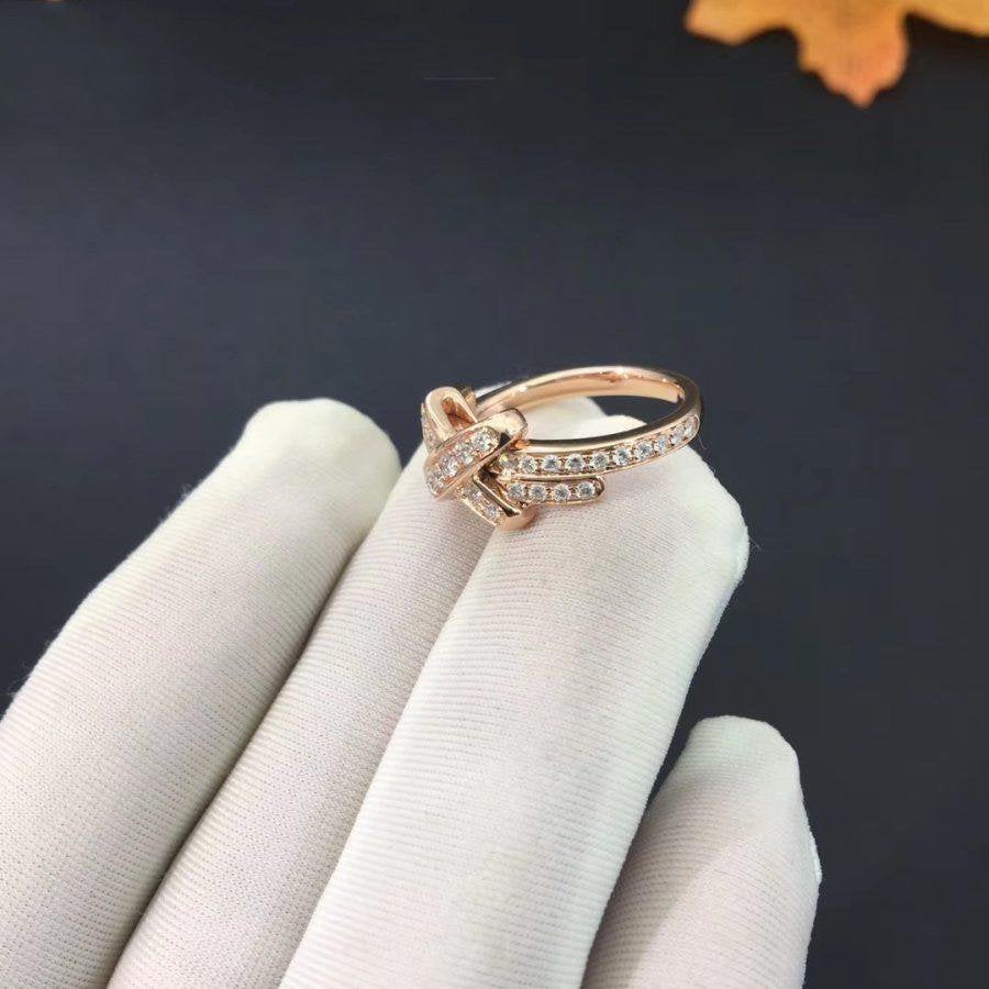 [Triumph Jewelry]JEUX DE RING PINK GOLD DIAMOND