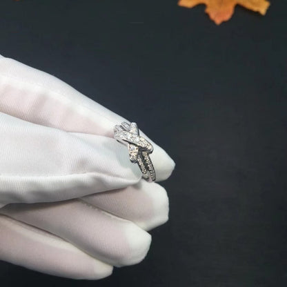 [Triumph Jewelry]JEUX DE SILVER DIAMOND RING