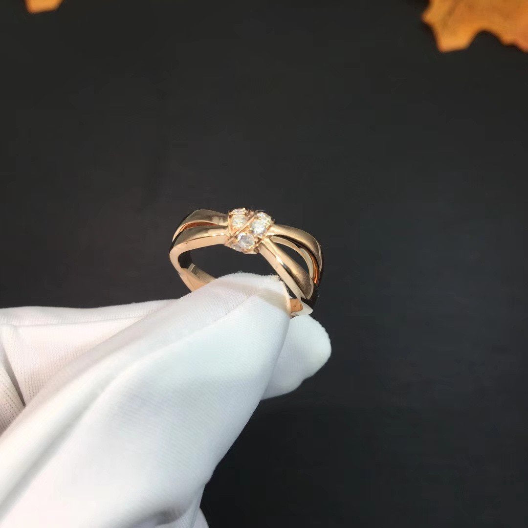 [Triumph Jewelry]LIENS RING PINK GOLD DIAMOND