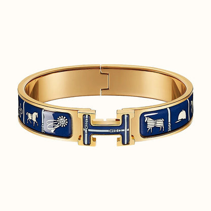 [Triumph Jewelry]H COUVERTURES DARK BLUE BRACELET
