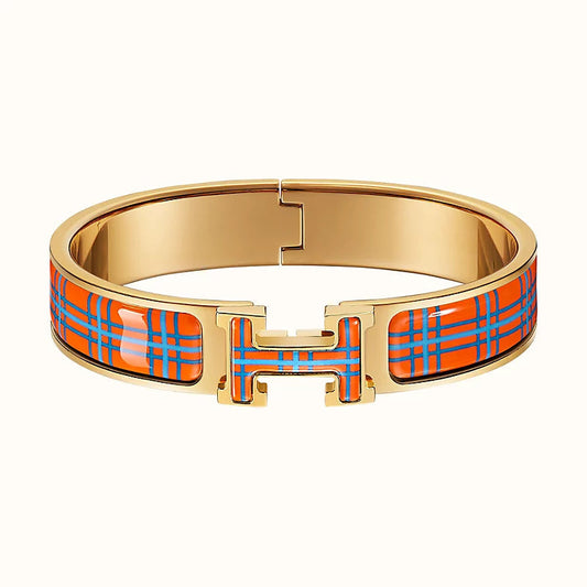 [Triumph Jewelry]H TARTAN BRACELET 12MM