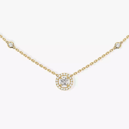 [Triumph Jewelry]Diamond Necklace 0,20ct Brilliant Shape Joy