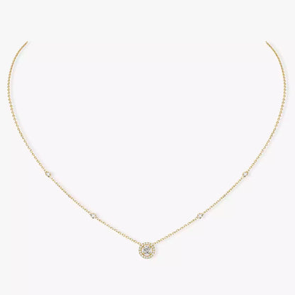 [Triumph Jewelry]Diamond Necklace 0,20ct Brilliant Shape Joy