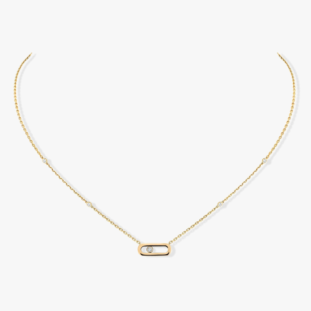 [Triumph Jewelry]MOVE UNO DIAMOND NECKLACE