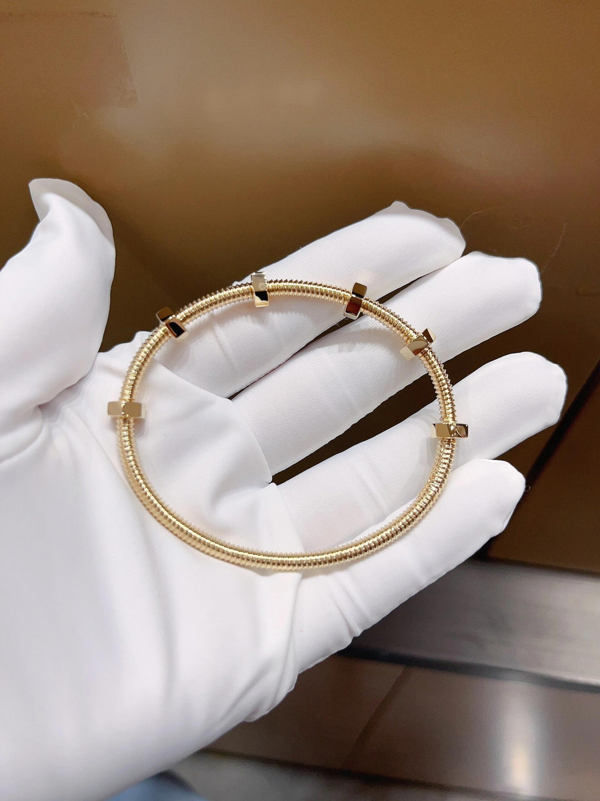 [Triumph Jewelry]CT THREADED BRACELET