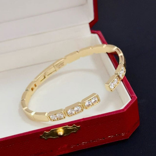 [Triumph Jewelry]LOVE DIAMOND OPEN  BRACELET