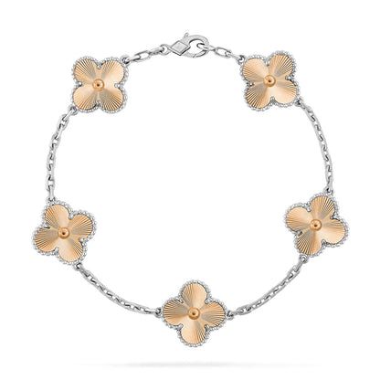 [Triumph Jewelry] CLOVER 5 MOTIF LASER BRACELET COLLECTION