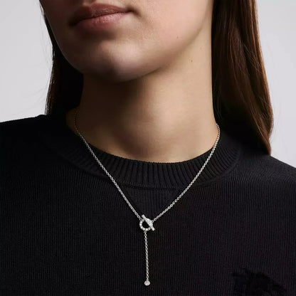 [Triumph Jewelry]FINESSE SILVER DIAMOND NECKLACE