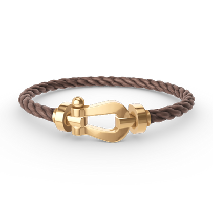 [Triumph Jewelry]FORCE LARGE HORSESHOE NO DIAMOND BRACELET GOLD