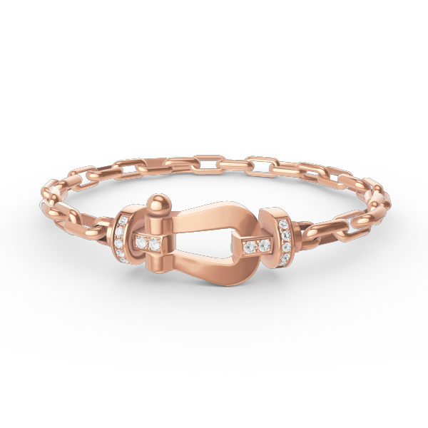 [Triumph Jewelry]FORCE LARGE HORSESHOE CLASP  METAL BRACELET