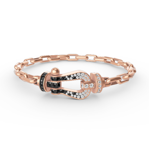 [Triumph Jewelry]FORCE LARGE HORSESHOE CLASP  METAL BRACELET