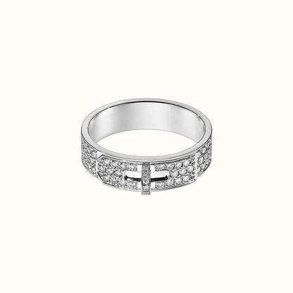 [Triumph Jewelry]KELLY SILVER DIAMOND RING