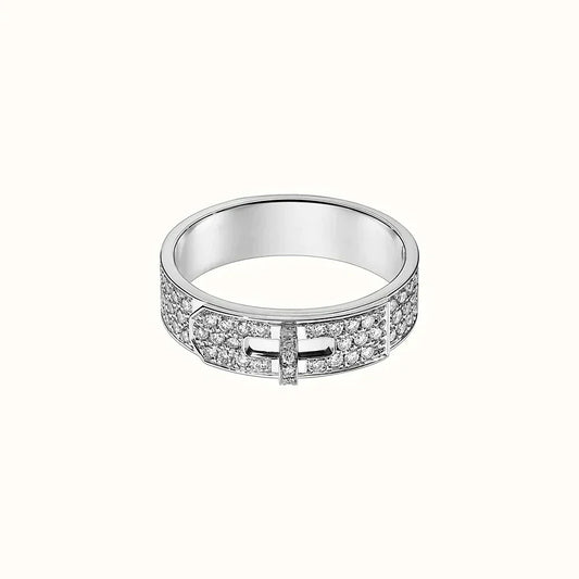 [Triumph Jewelry]KELLY SILVER DIAMOND RING