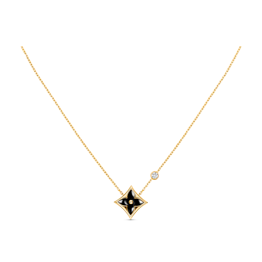 [Triumph Jewelry]STAR BLACK MOP NECKLACE