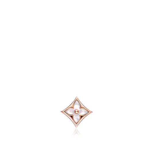 [Triumph Jewelry]STAR MOP PINK GOLD EARRINGS
