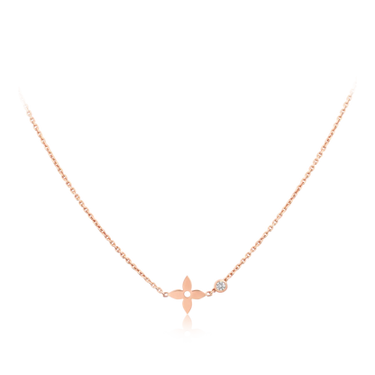 [Triumph Jewelry]BLOSSOM PENDANT PINK GOLD AND DIAMOND