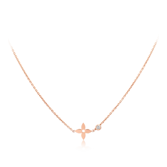 [Triumph Jewelry]BLOSSOM PENDANT PINK GOLD AND DIAMOND