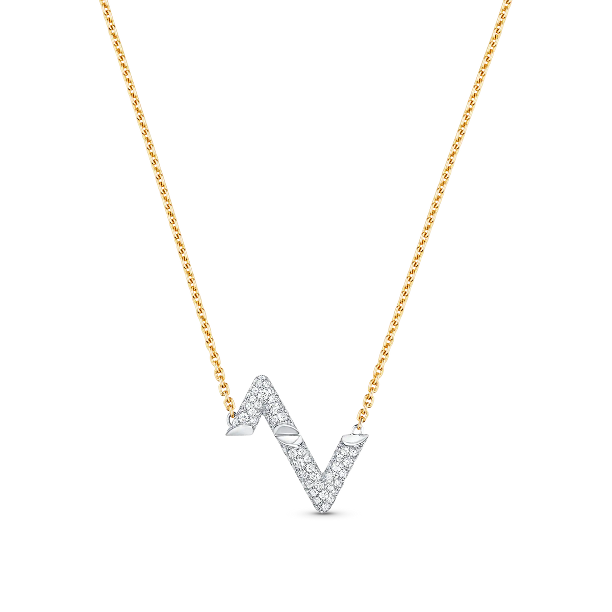 [Triumph Jewelry]VOLT SILVER DIAMOND PEDANT NECKLACE
