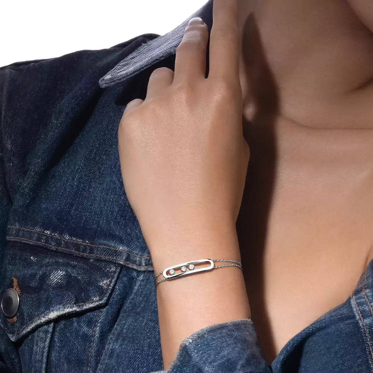 [Triumph Jewelry]Lucky Eye Diamond Bracelet