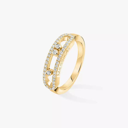 [Triumph Jewelry] Baby Move Gold Diamond Pave_ Ring