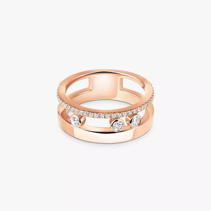 [Triumph Jewelry]Move Romane Diamond Ring