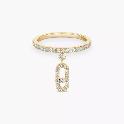 [Triumph Jewelry]Move Uno Diamond Ring