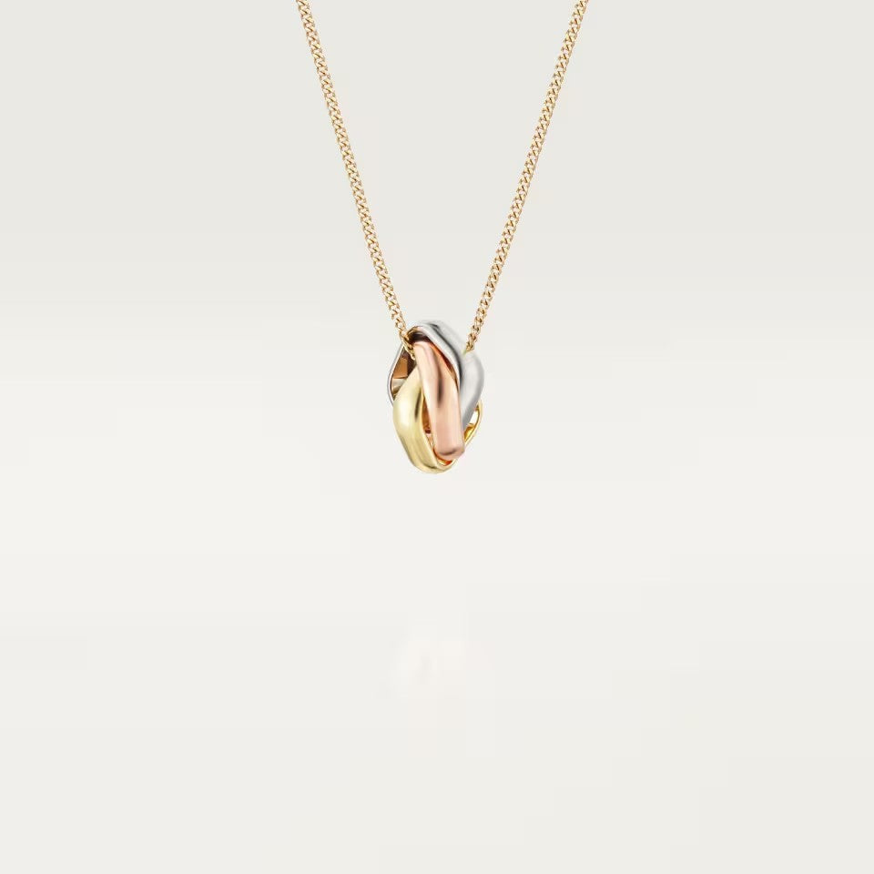 [Triumph Jewelry]TRINITY CUSHION NECKLACE COLLECTION
