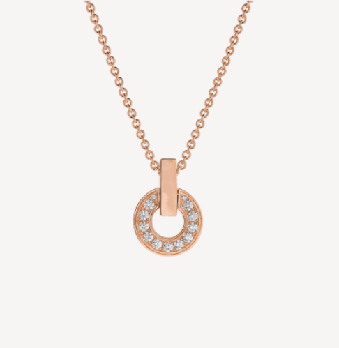 [Triumph Jewelry]GARI NECKLACE PINK GOLD DIAMOND