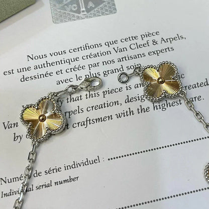 [Triumph Jewelry] CLOVER 5 MOTIF LASER BRACELET COLLECTION