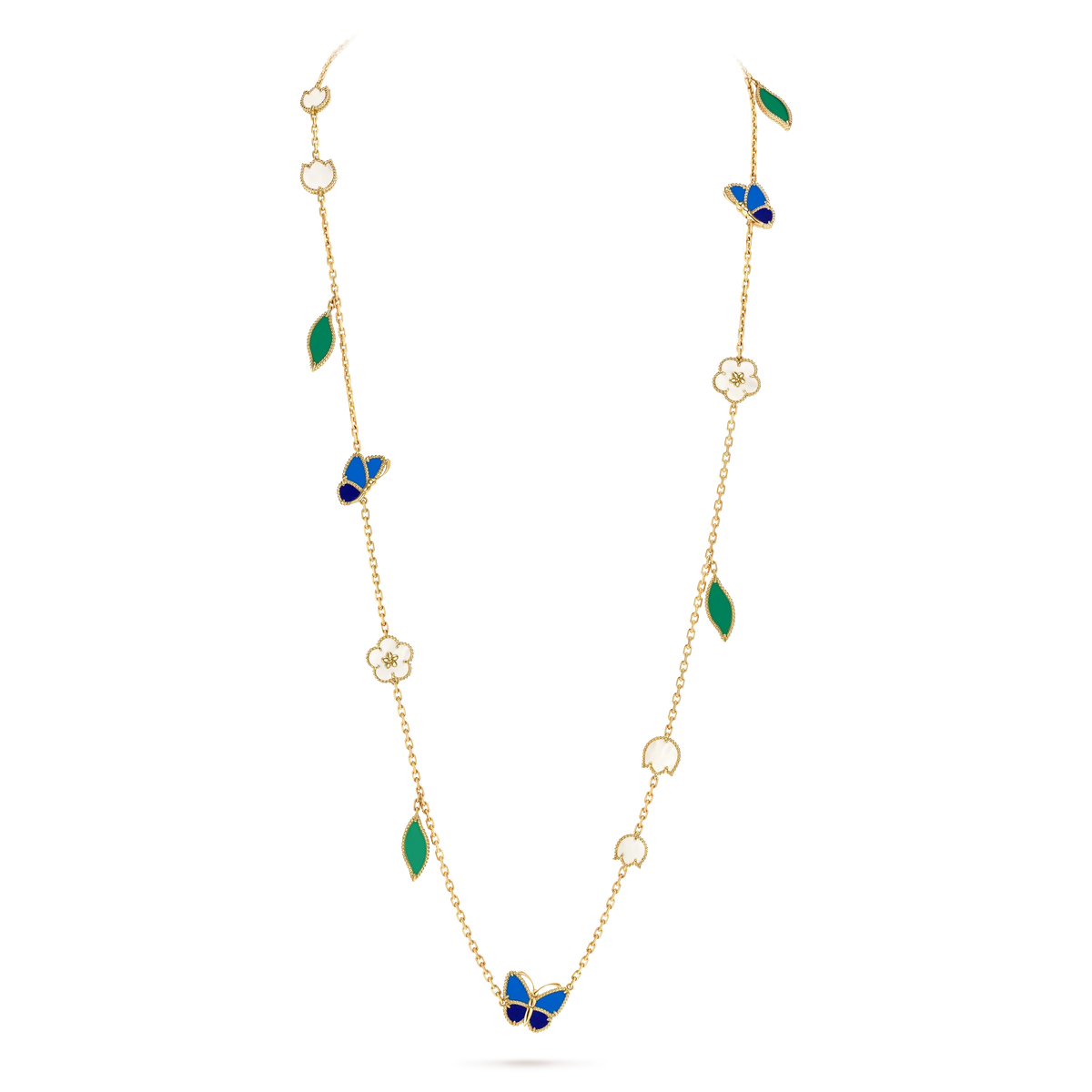 [Triumph Jewelry] 26 NEW CLOVER 15 MOTIFS LUCKY NECKLACE