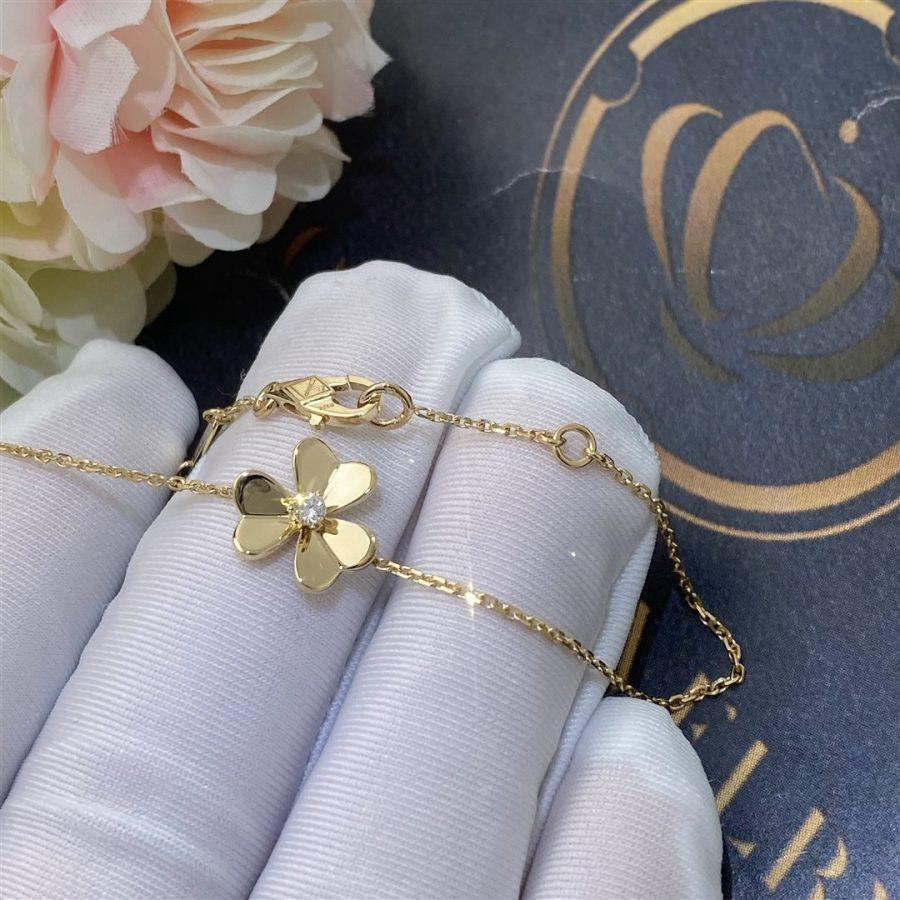 [Triumph Jewelry]FRIVOLE GOLD FLOWER BRACELET