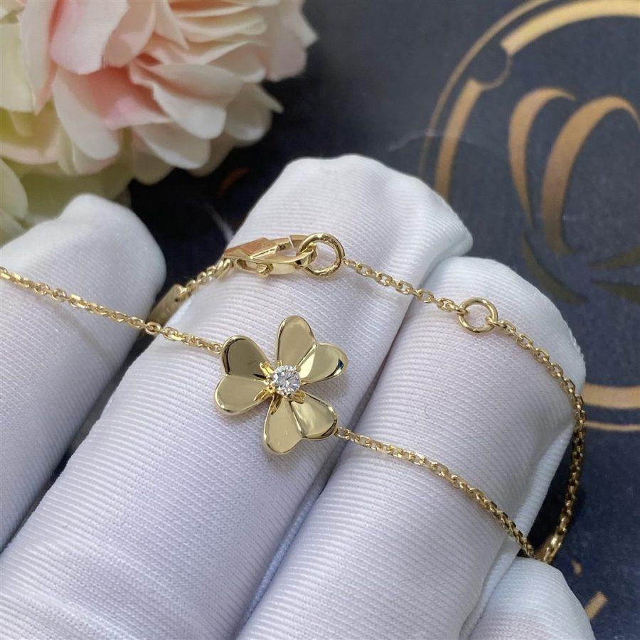 [Triumph Jewelry]FRIVOLE GOLD FLOWER BRACELET