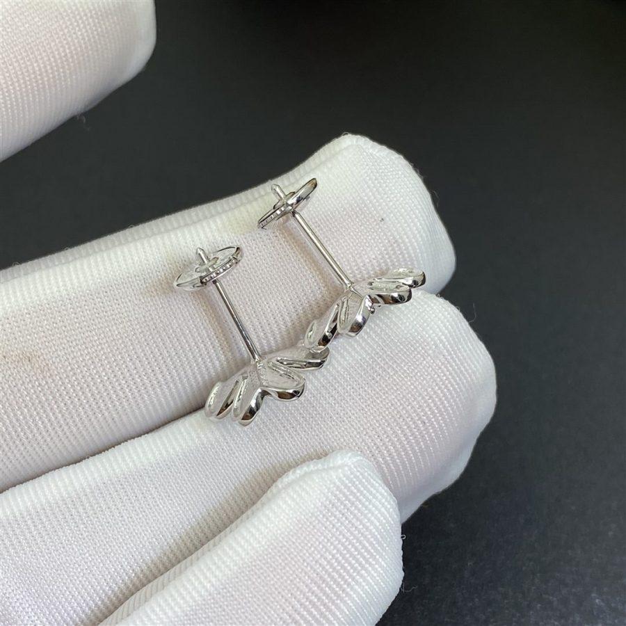 [Triumph Jewelry]FRIVOLE MINI SILVER FLOWER EARRINGS