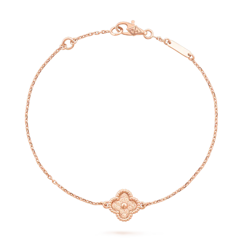 [Triumph Jewelry]CLOVER SINGLE FLOWER BRACELET